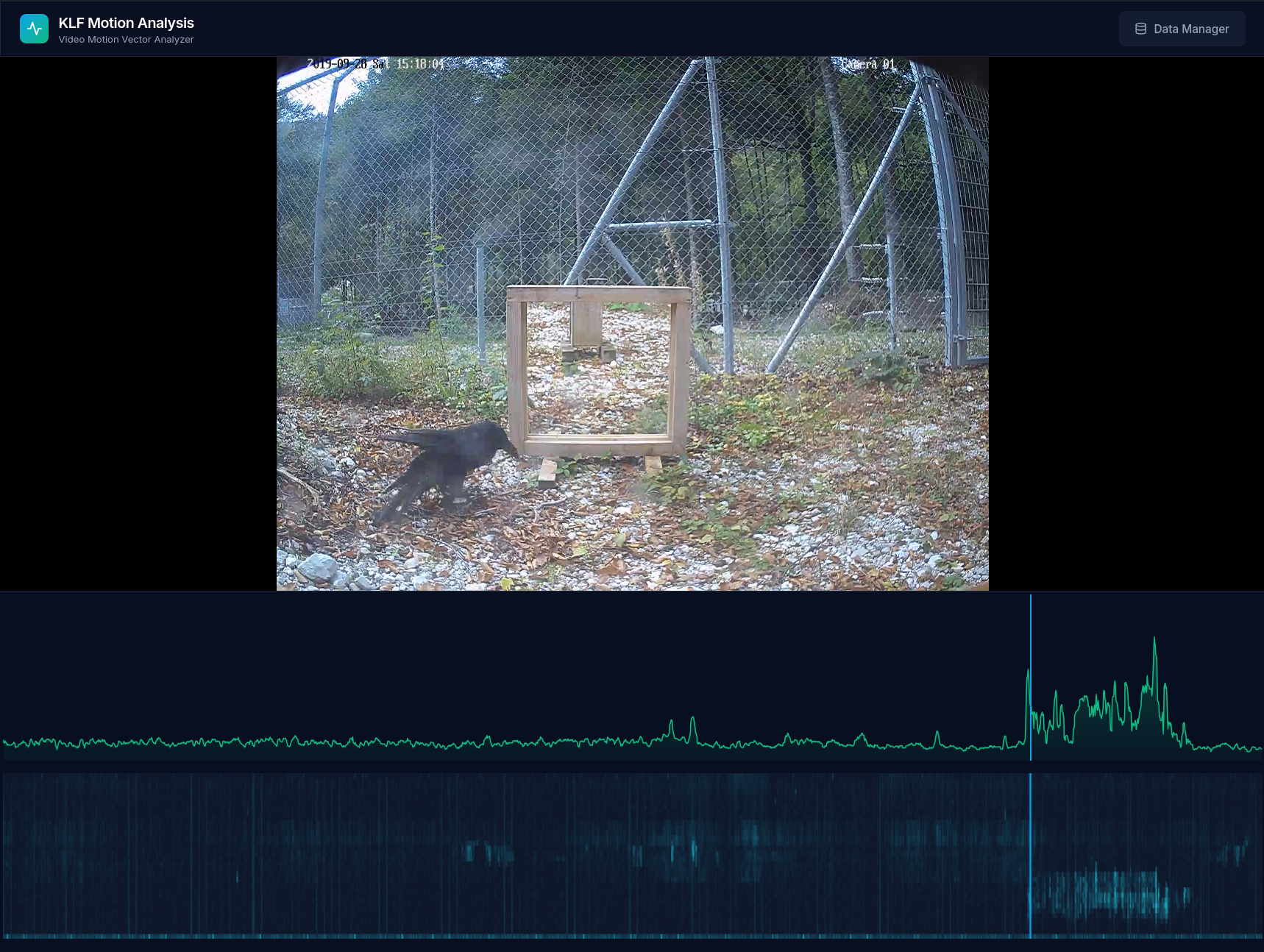 KLF motion detection service interface